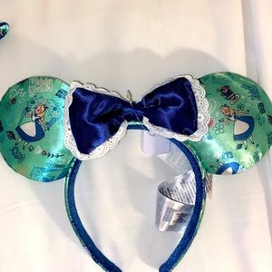 Alice in Wonderland Epcot United Kingdom Disney Ears Headband